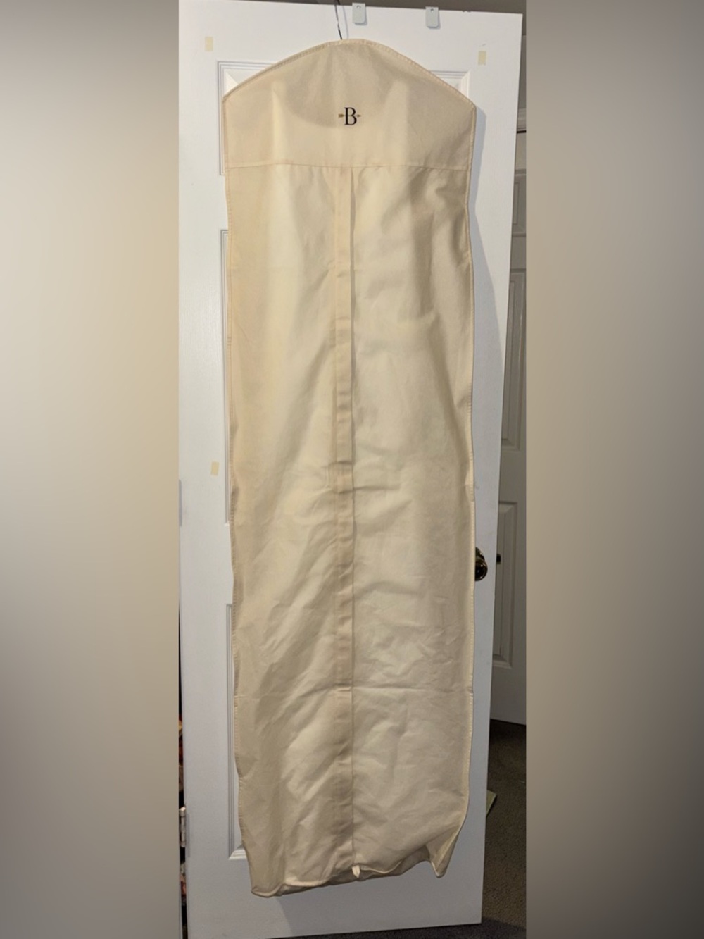 Watters Hyde Wedding Dress – Modern Low‑Back Crepe Gown - Size 12 - Picture 8 of 8
